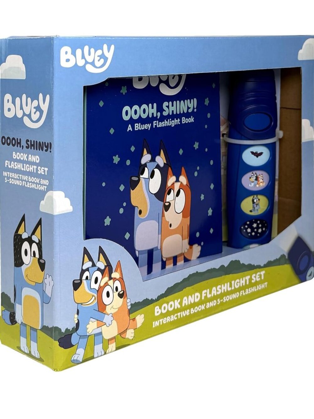 BLUEY - Oooh, Shiny! A Bluey Flashlight Book Toy Adventure Sound Book - NEW NIB - Picture 2 of 5